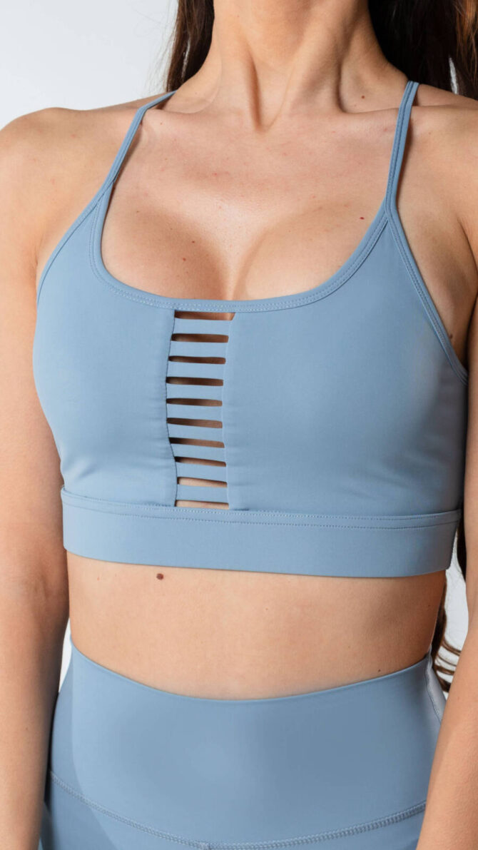 The Fearless - Sports Bra blue