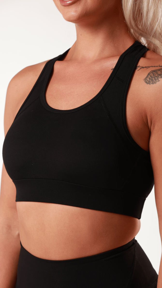 The Resilient Warrior - Sports Bra black